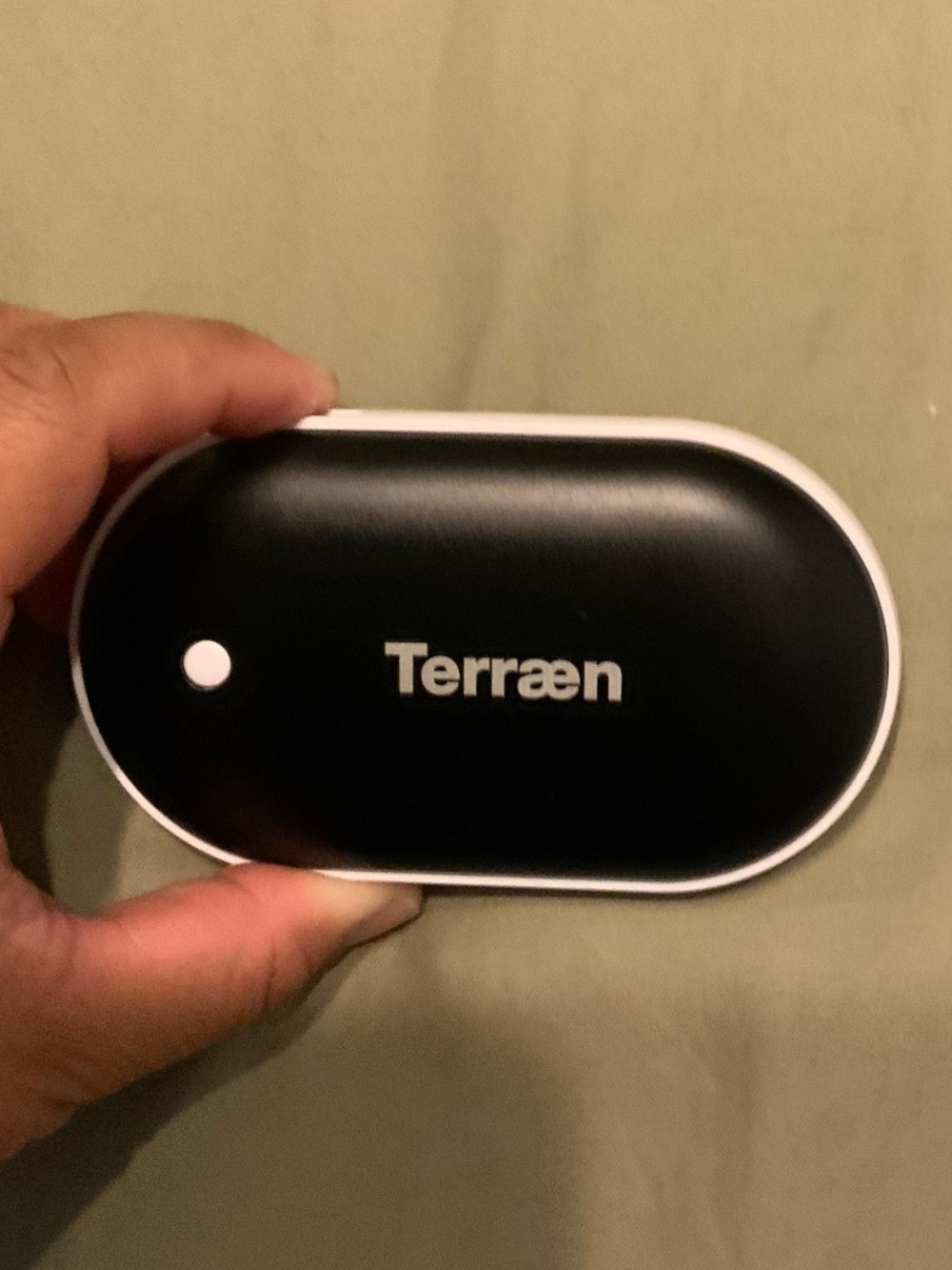 Terraen Rechargeable Hand Warmer - 3 Heat Settings